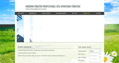 Desktop Screenshot of modernyonetim.com